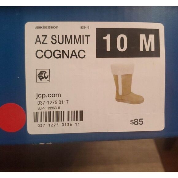 Arizona AZ Summit Cognac Tan Women's Boots Size 10 M - Picture 12 of 12